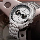 PAGANI DESIGN Panda Dial Chronograph 2025 — VK63 · Cristal Zafiro · Sport