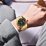PAGANI DESIGN Day-Date Gold 2025 — Automático Día y Fecha · Acero Dorado 40mm