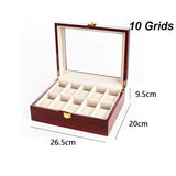 Caja de Madera para Relojes — Presentación Elegante