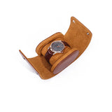 Embers Watch Roll — Estuche de Viaje en Cuero Genuino