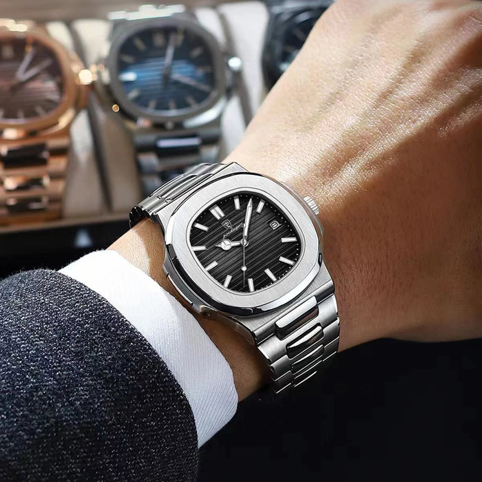POEDAGAR 6131 — Reloj Deportivo Esfera Cuadrada