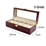 Caja de Madera para Relojes — Presentación Elegante