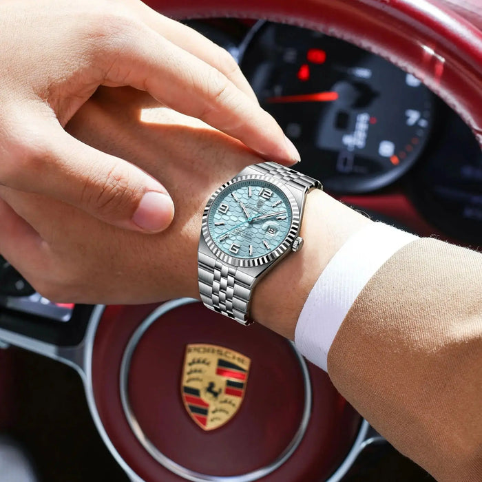 POEDAGAR 839 — Reloj Cuarzo Multifunción