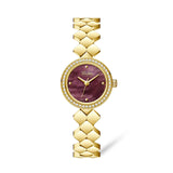 Reloj de Mujer Cuarzo Dorado — Acero Inoxidable Premium