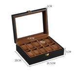 Caja de Madera para Relojes — Presentación Elegante