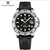 PAGANI DESIGN PD-1682 GMT — Automático Buceo y Doble Zona Horaria