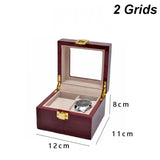 Caja de Madera para Relojes — Presentación Elegante