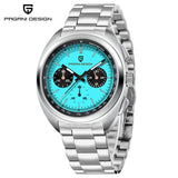 PAGANI DESIGN Panda Dial Chronograph 2025 — VK63 · Cristal Zafiro · Sport