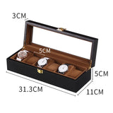 Caja de Madera para Relojes — Presentación Elegante