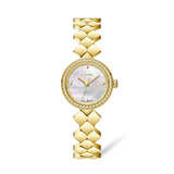 Reloj de Mujer Cuarzo Dorado — Acero Inoxidable Premium