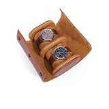 Embers Watch Roll — Estuche de Viaje en Cuero Genuino