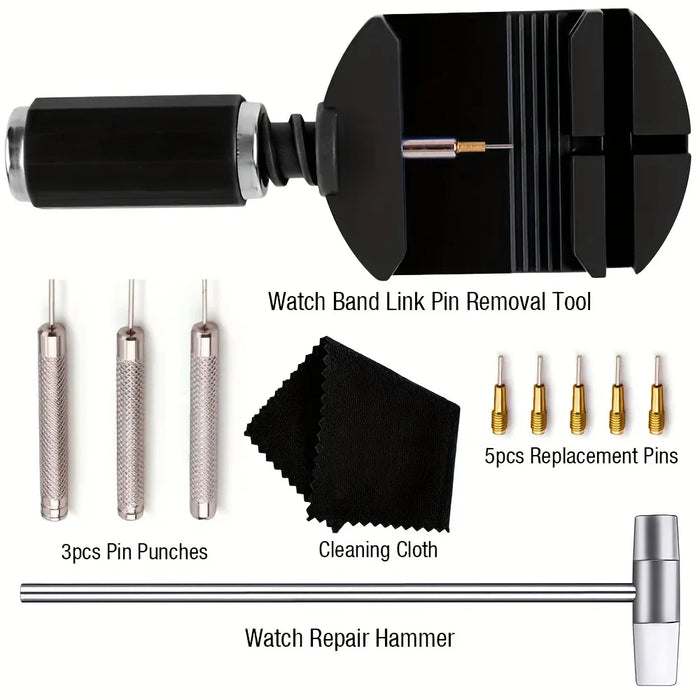 Kit de Herramientas para Relojero — 11 Piezas Profesionales