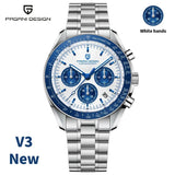 PAGANI DESIGN Speed Chronograph 2026 — Cronógrafo Cuarzo con Cristal Zafiro AR