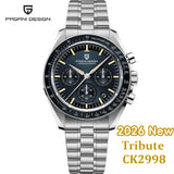 PAGANI DESIGN Speed Chronograph 2026 — Cronógrafo Cuarzo con Cristal Zafiro AR