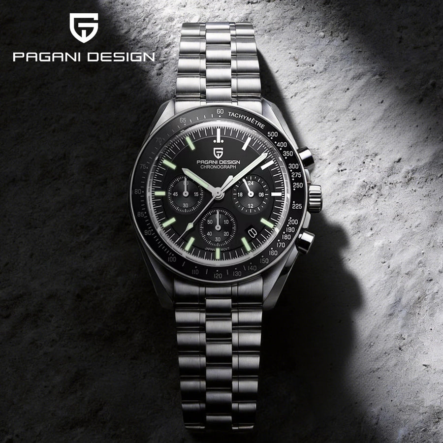 PAGANI DESIGN Speed Chronograph 2026 — Cronógrafo Cuarzo con Cristal Zafiro AR