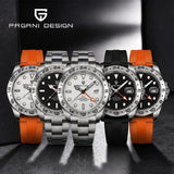 PAGANI DESIGN PD-1682 GMT — Automático Buceo y Doble Zona Horaria