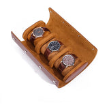 Embers Watch Roll — Estuche de Viaje en Cuero Genuino