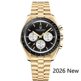 PAGANI DESIGN Speed Chronograph 2026 — Cronógrafo Cuarzo con Cristal Zafiro AR