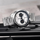 PAGANI DESIGN Panda Dial Chronograph 2025 — VK63 · Cristal Zafiro · Sport